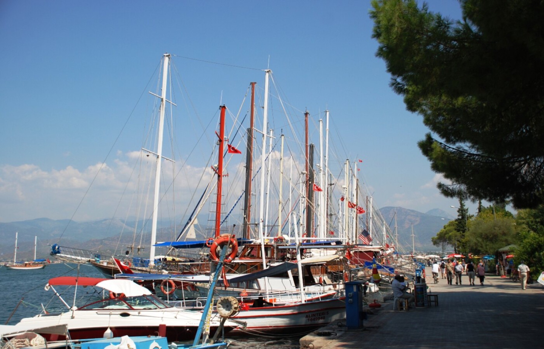 Fethiye Promenade am Meer